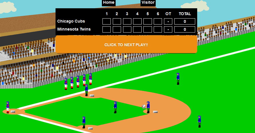 baseball game simulation match