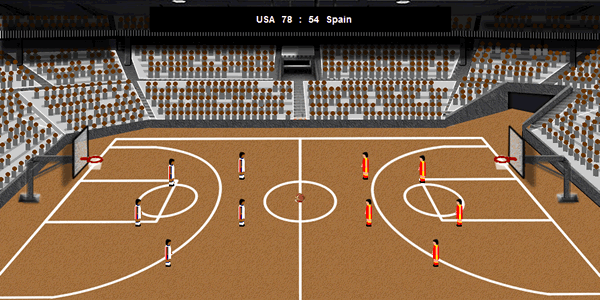 basketball game simulation info