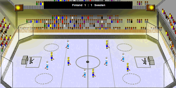 hockey simulation game info